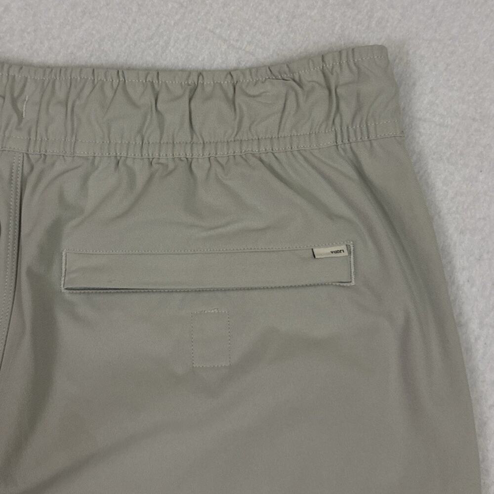 Vuori Meta Elastic Waist Pant Mens Medium Sand Performance Pull On Stretch V463 - Picture 9 of 12